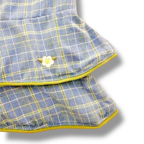 Florence Eiseman | Plaid Ruffle Fringe Skirt (10) 🌼 - Picture 2 of 6